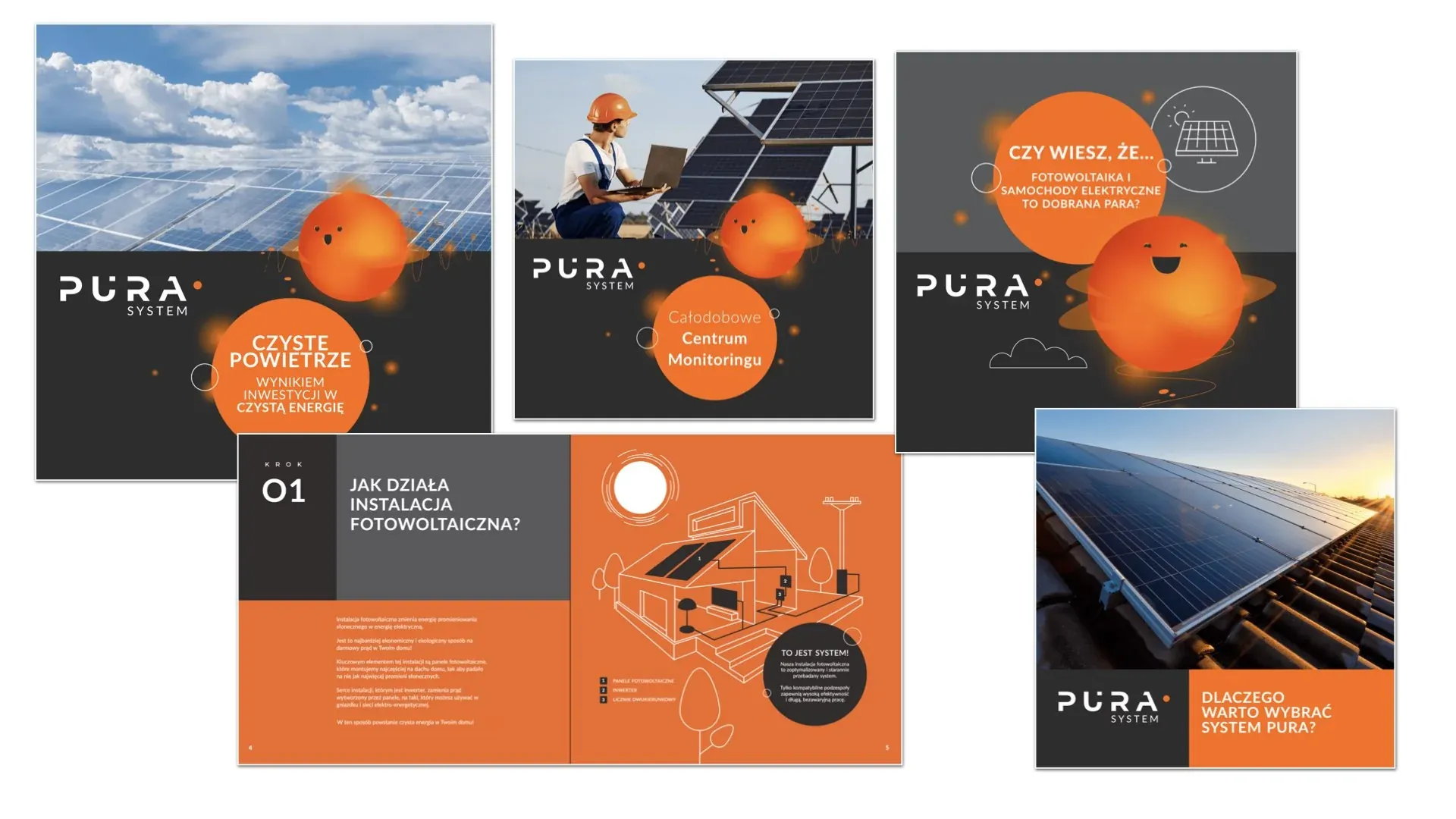 PURA System - branding, marketing i OZE